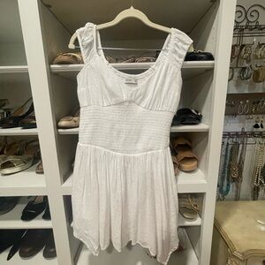 Hollister White Mini Dress